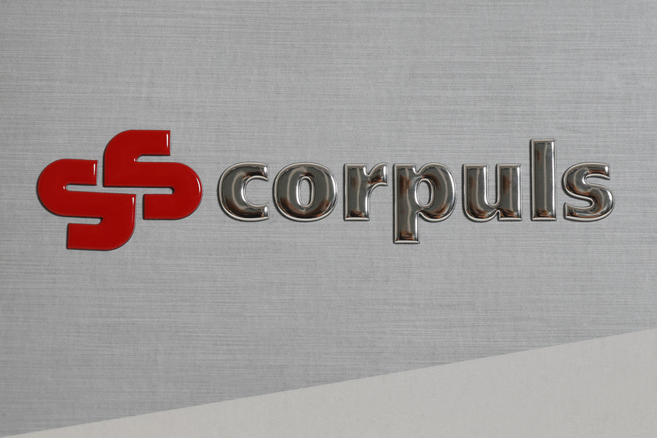 3D-Aufkleber von corpuls